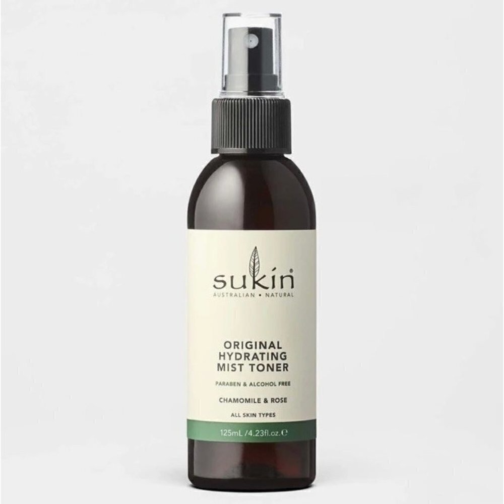 Sukin Original Vegan Hydrating Mist Multi-Use Chamomile & Rosewater Toner 1.69oz